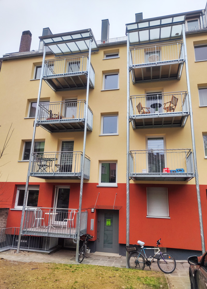 Balkonanlage nachher